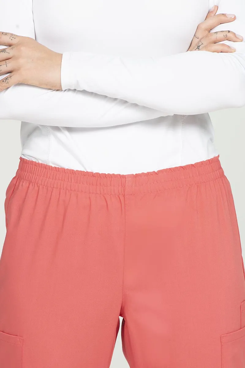 Epic by MedWorks Women's Elastic Waist Scrub Pant | Coral