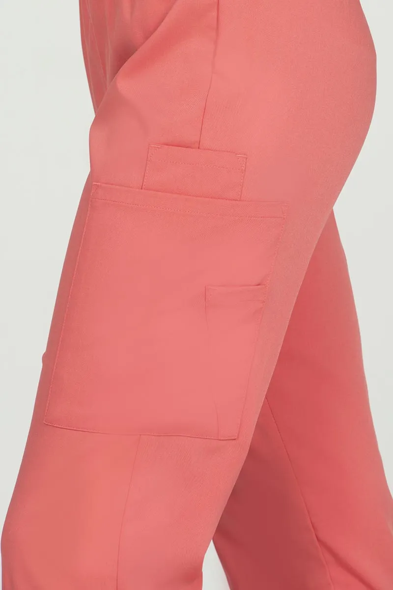 Epic by MedWorks Women's Elastic Waist Scrub Pant | Coral