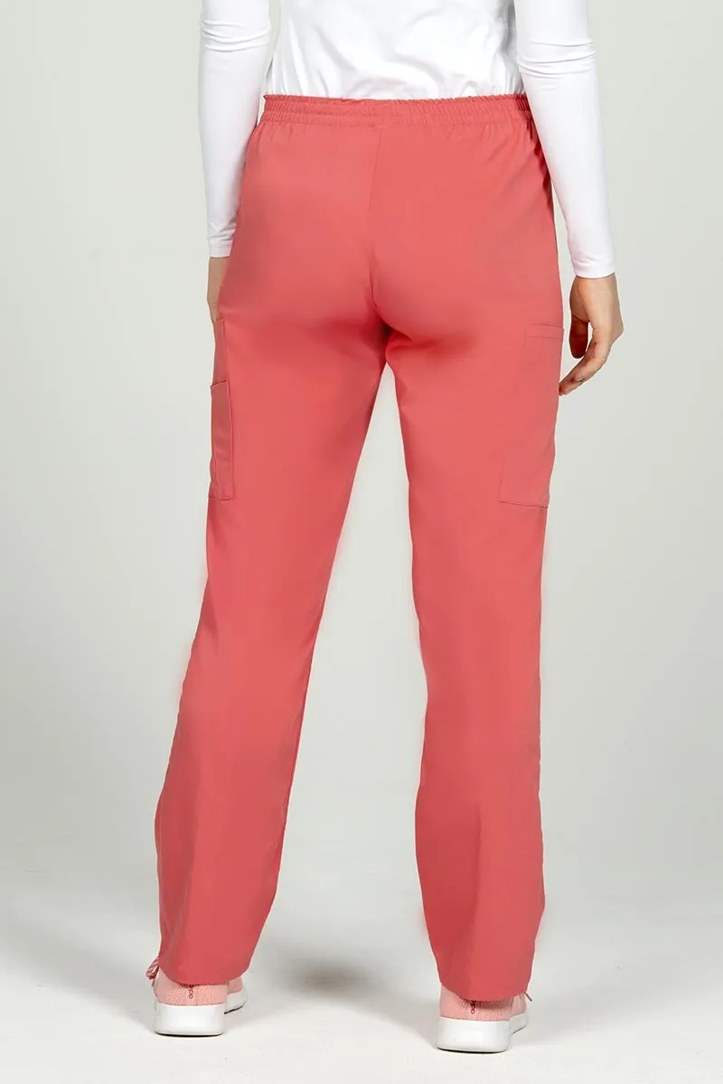 Epic by MedWorks Women's Elastic Waist Scrub Pant | Coral
