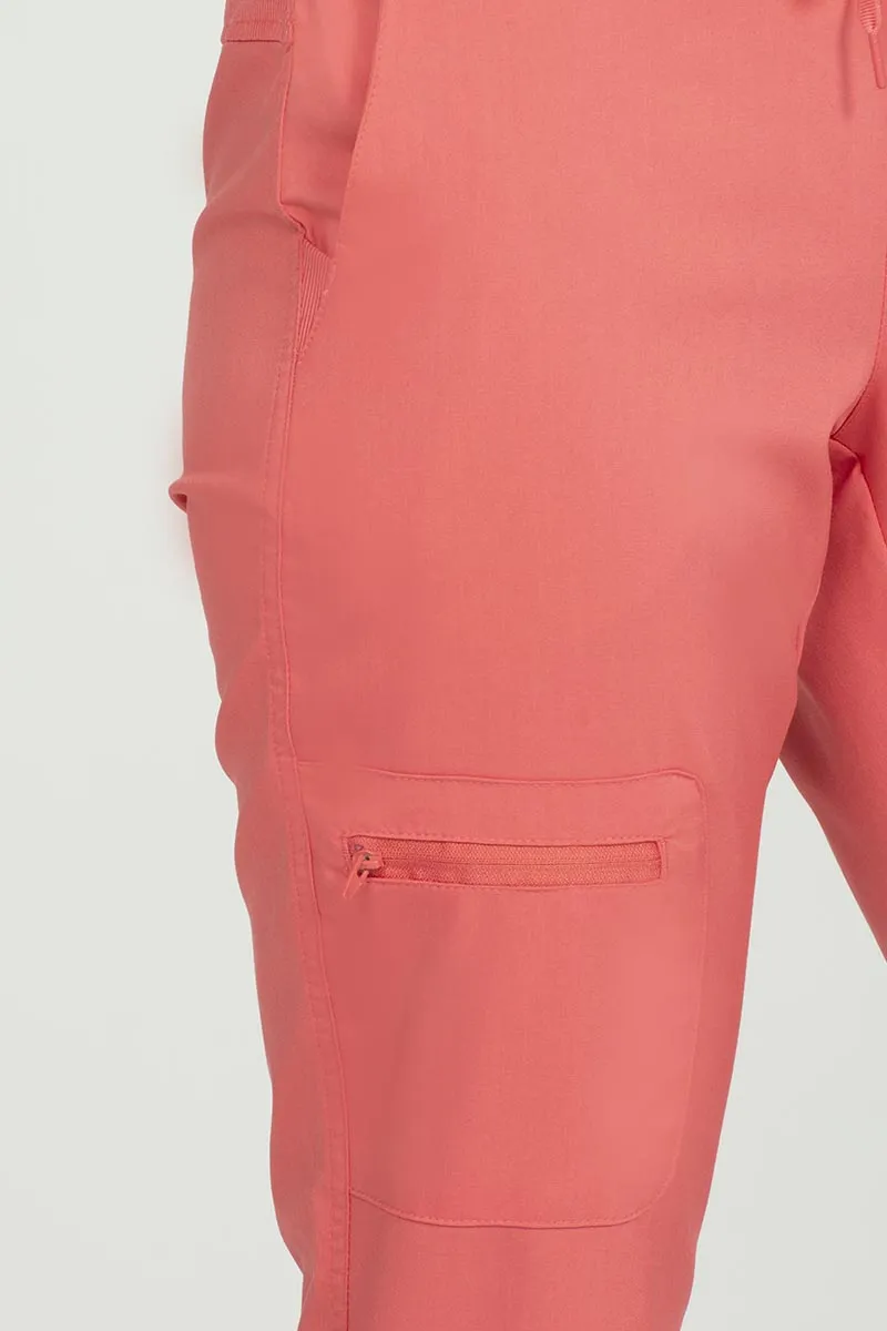 Epic by MedWorks Women's Skinny Yoga Scrub Pant | Coral