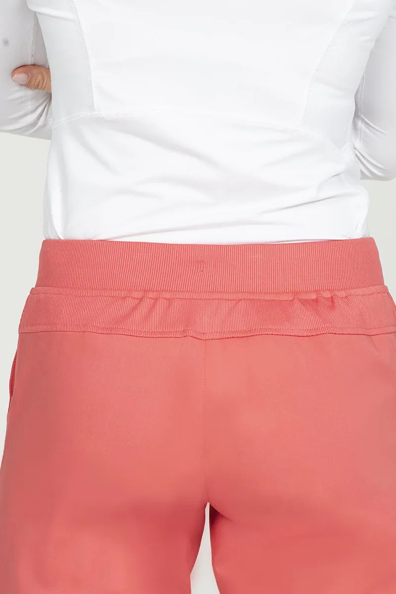 Epic by MedWorks Women's Skinny Yoga Scrub Pant | Coral
