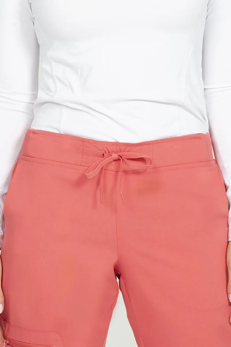 Epic by MedWorks Women's Skinny Yoga Scrub Pant | Coral
