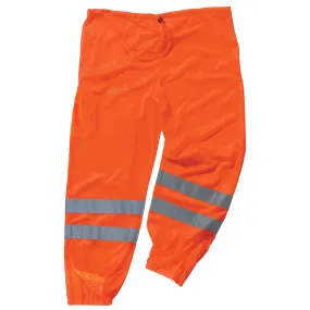 Ergodyne 22859 GloWear 8910 Supplemental Class E Hi-Vis Pants, 4XL/5XL, HV Orange