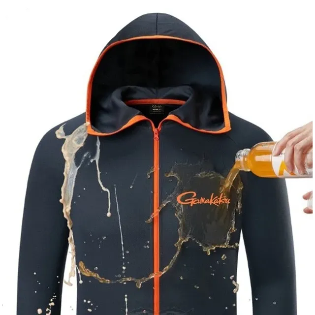 Fishing Shirt Breathable Fishing Clothing Men Waterproof Fishing Shirts Long Sleeve Fishing Jacket Quick Drying Fishing Clothes