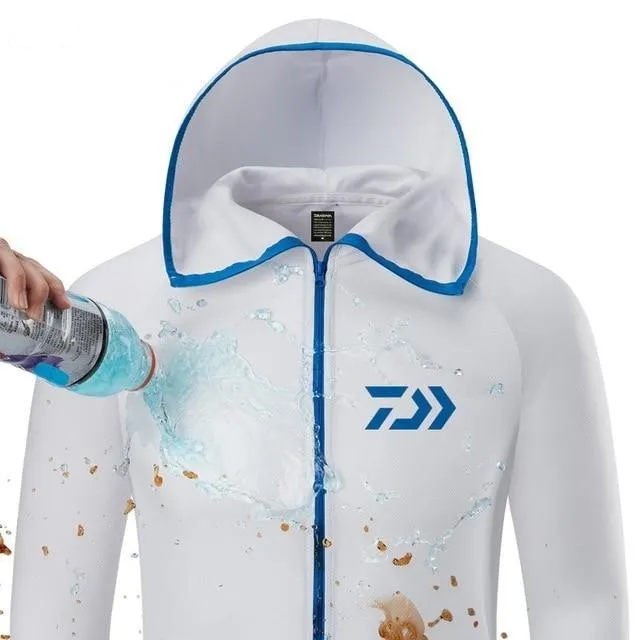 Fishing Shirt Breathable Fishing Clothing Men Waterproof Fishing Shirts Long Sleeve Fishing Jacket Quick Drying Fishing Clothes