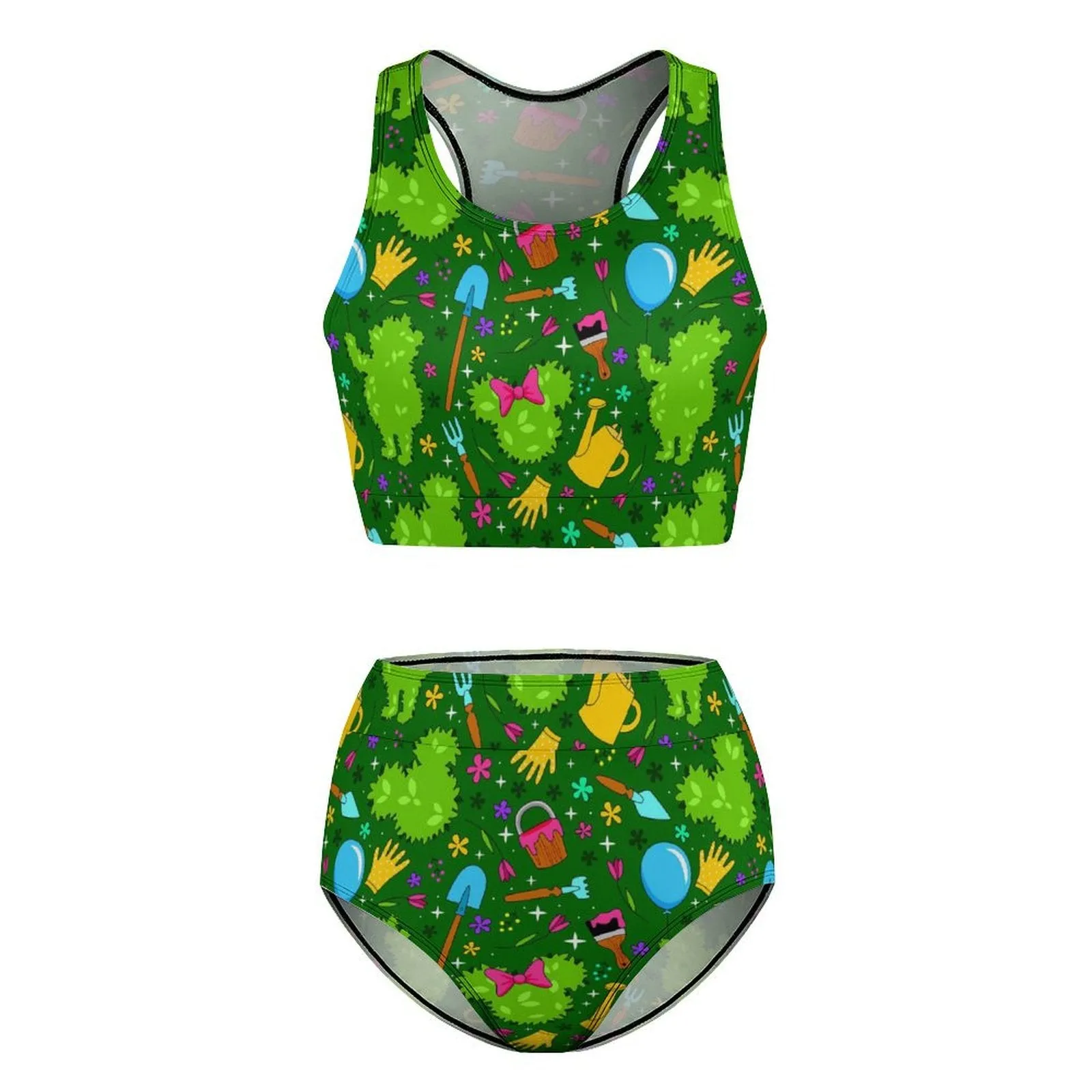 Flower And Garden Women's Bikini Swimsuit