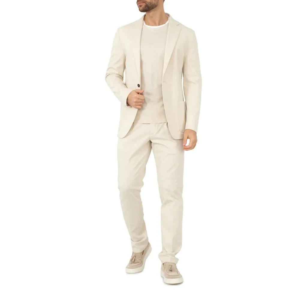 FRADI Cotton Jersey Jacket MILK REG
