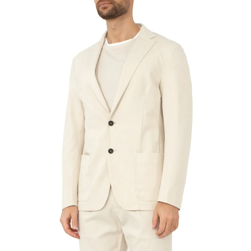 FRADI Cotton Jersey Jacket MILK REG