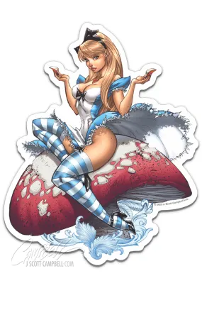 FTF Alice (2011) Die Cut Sticker