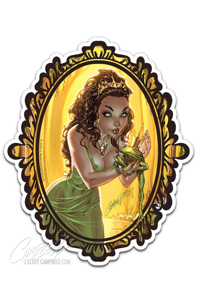 FTF Frog Prince (2011) Die Cut Sticker