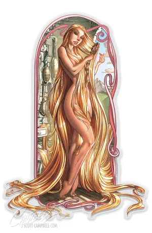 FTF Rapunzel (2011) Clear Sticker