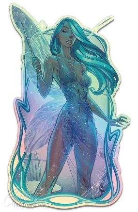 FTF Turquoise Fairy, Pinocchio (2012) Holographic Sticker