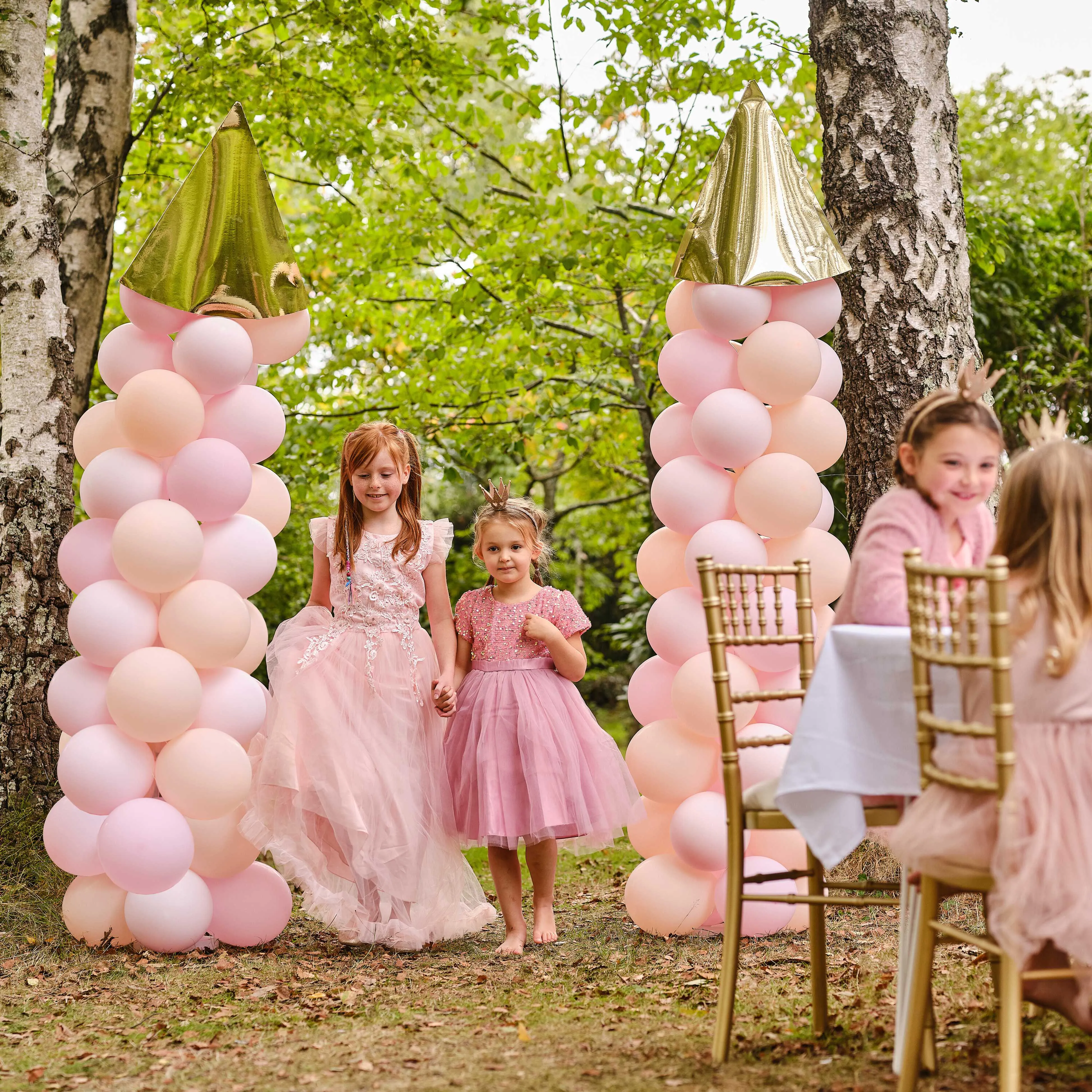 Ginger ray balloons bow 65 balloons | Prinsess party