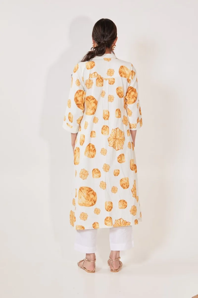 Golden Seams Kurta