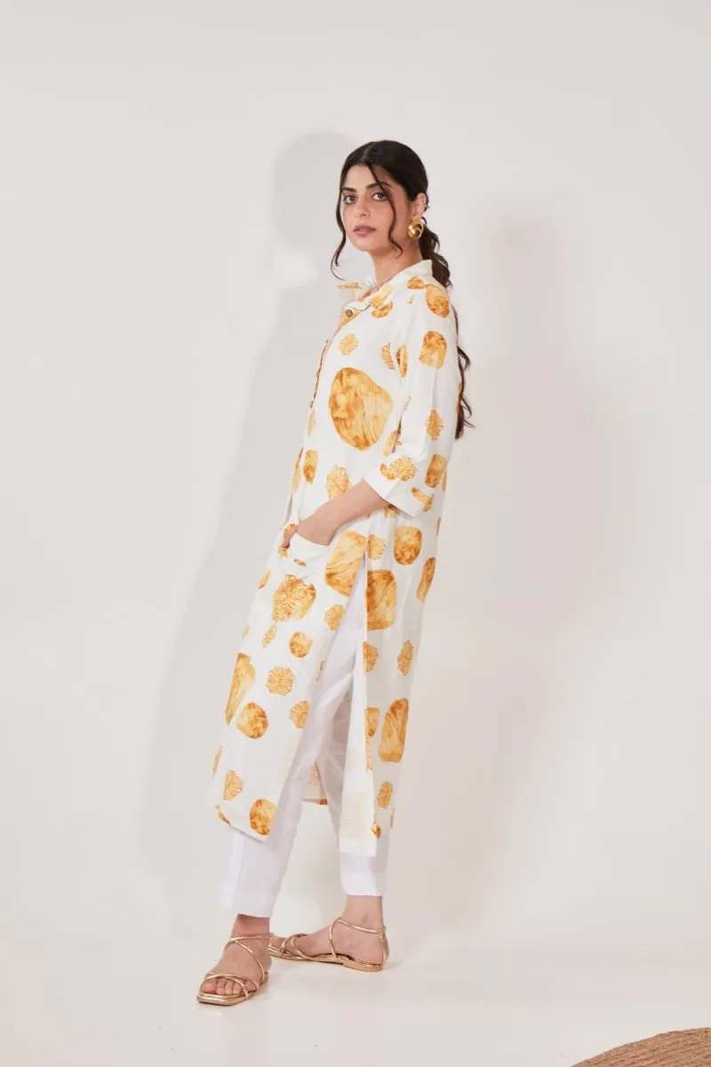 Golden Seams Kurta