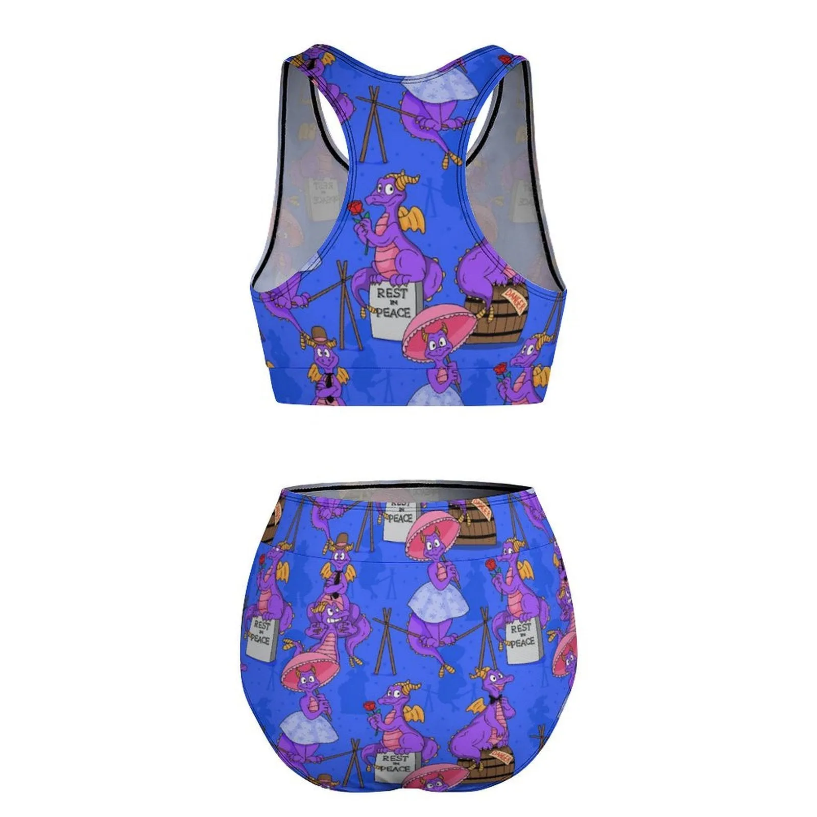 Haunted Mansion Figment Women's Bikini Swimsuit