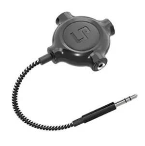 Headphone Stereo Audio Splitter 3.5mm Male to 3 Port Female