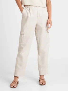 Heritage Pleated Cargo Pant in Transition Cream