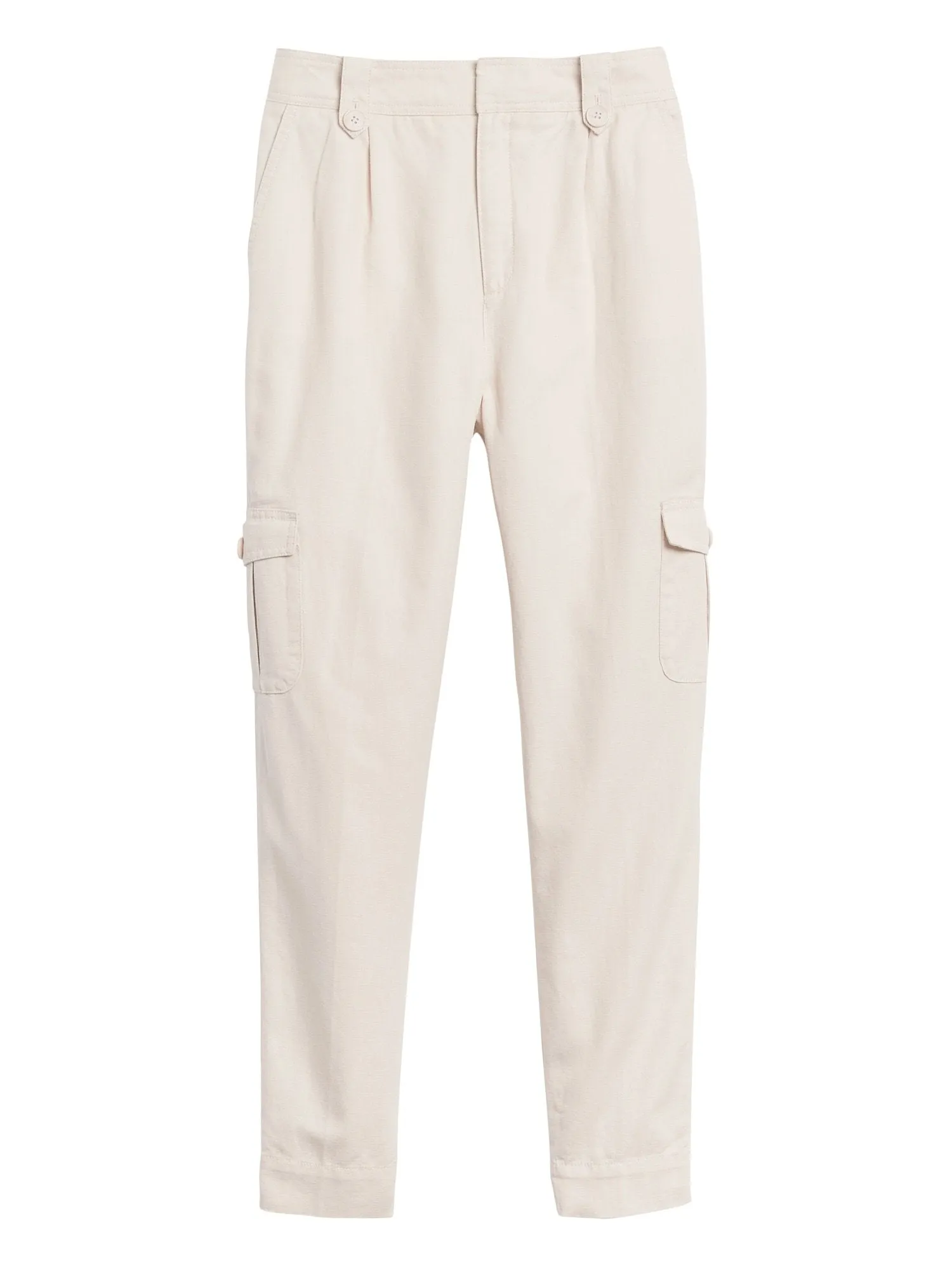 Heritage Pleated Cargo Pant in Transition Cream