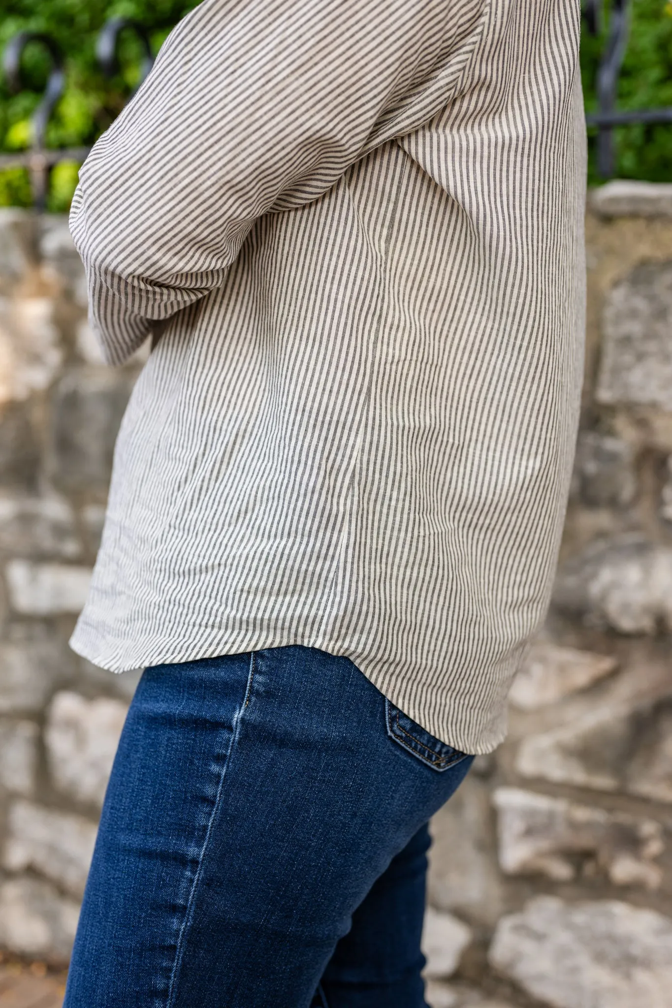 Hidden Button Tunic