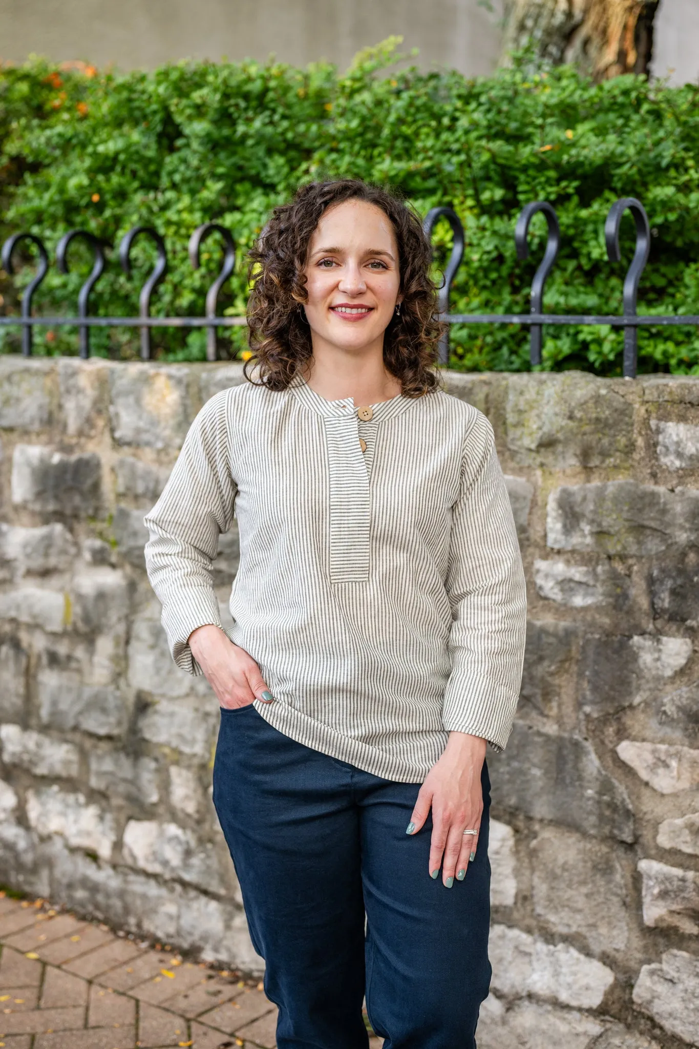 Hidden Button Tunic
