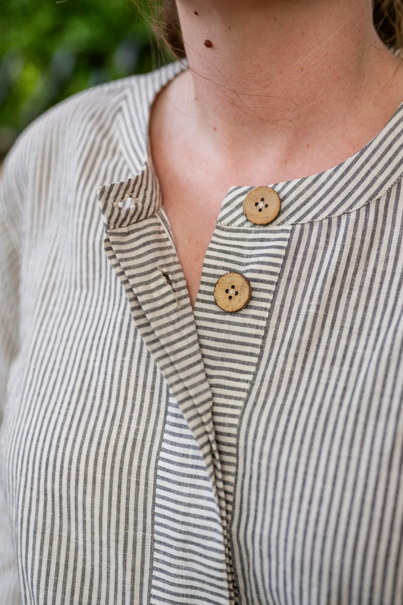 Hidden Button Tunic