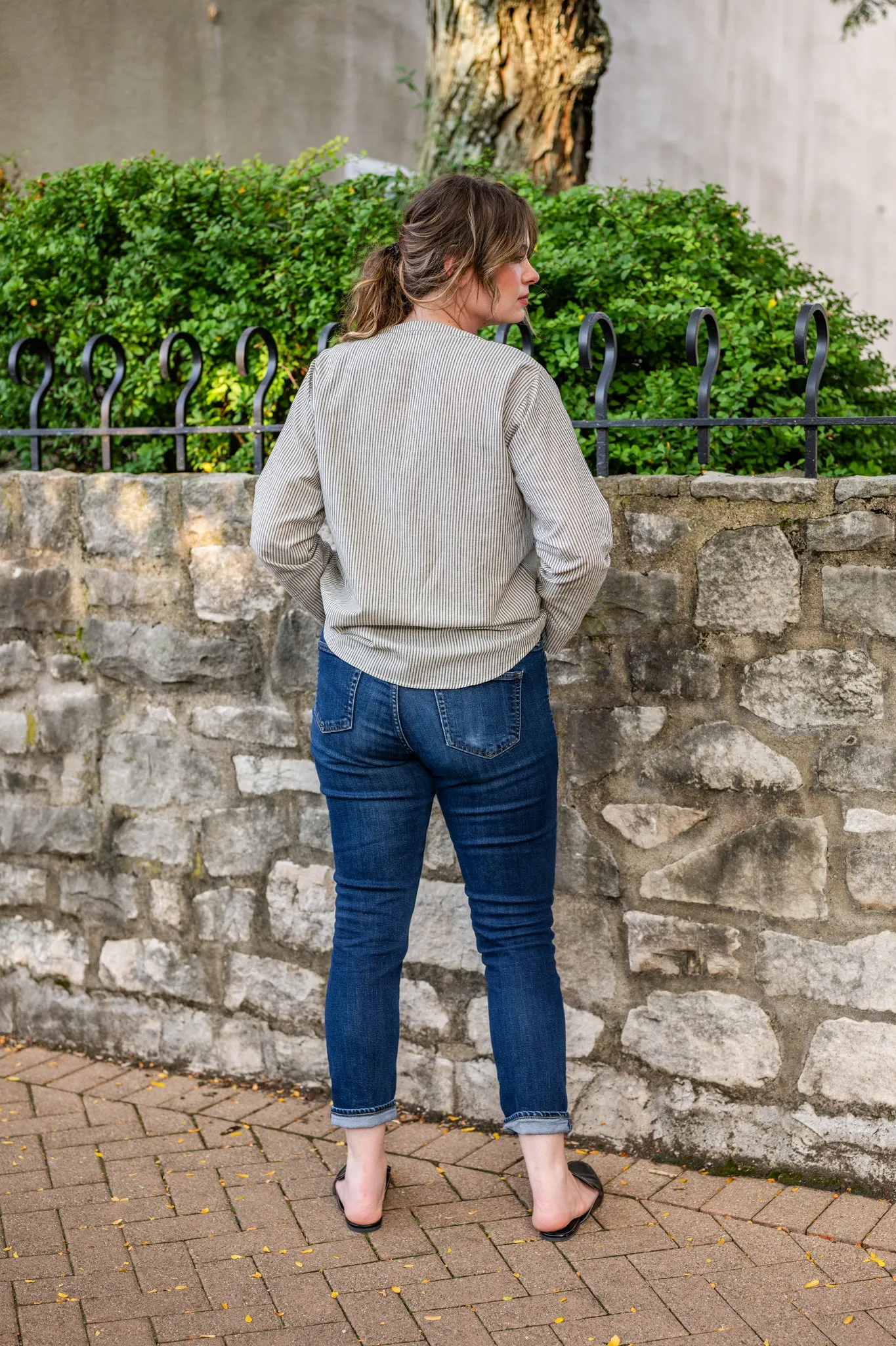 Hidden Button Tunic