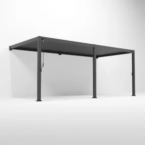 Hilton Aluminium Wall Mounted Pergola - 6m x 3m