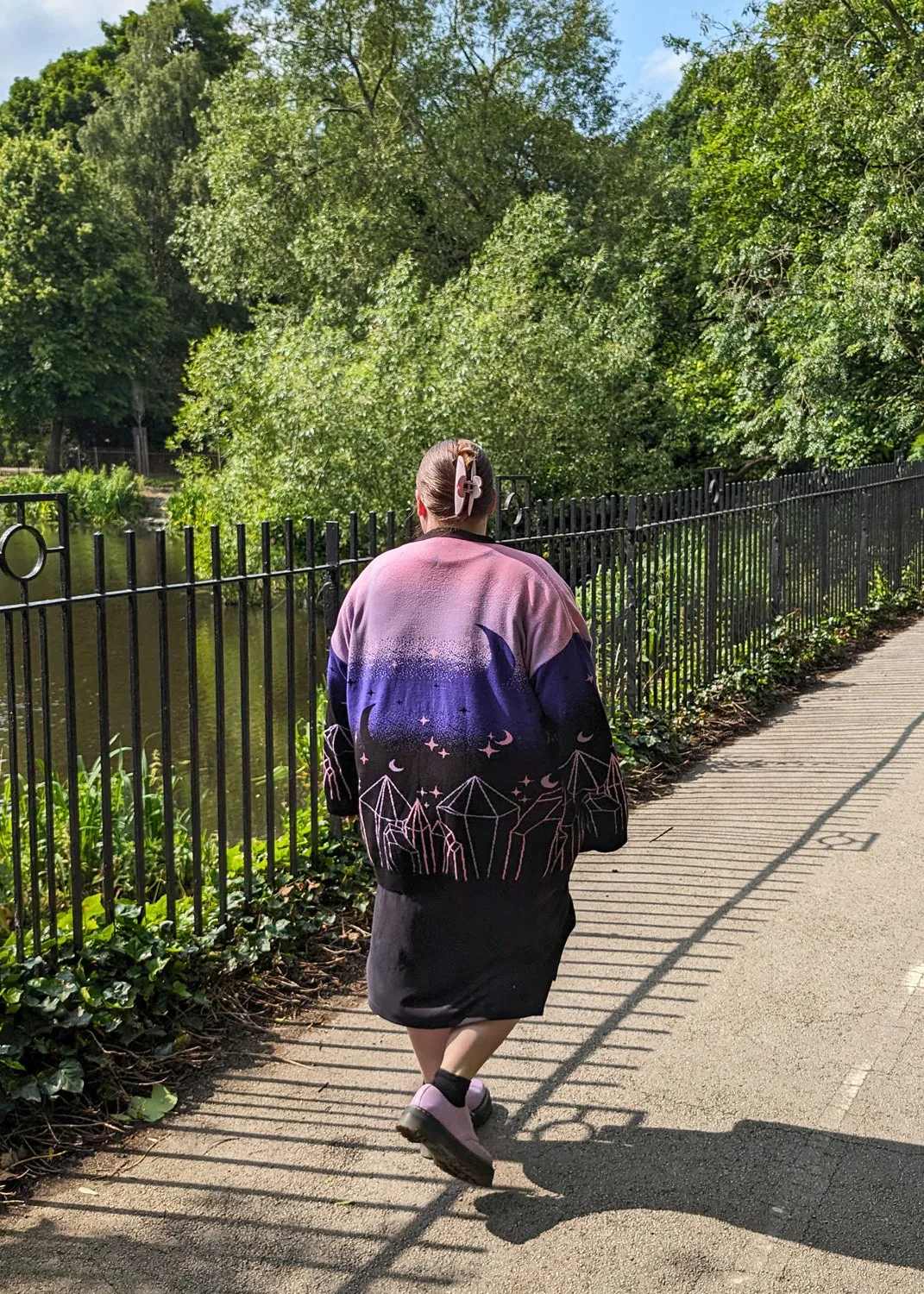 Home of Rainbows - Cosmic Crystal Cluster Knit Cardigan