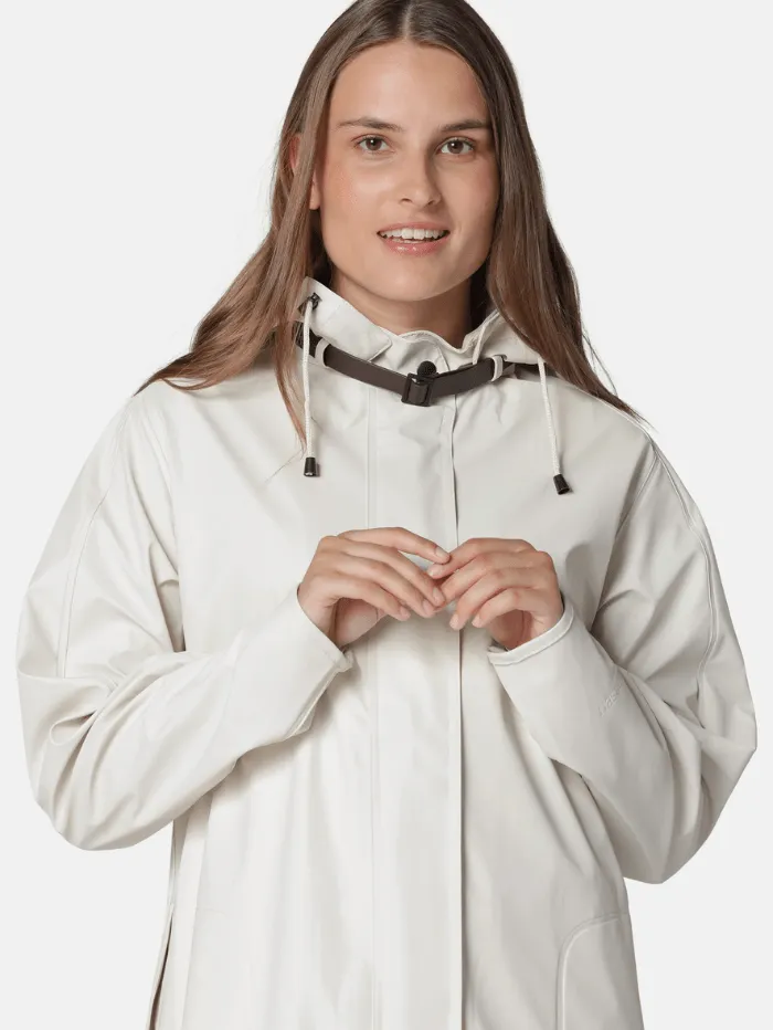 Ilse Jacobsen Raincoat In Milk Creme Rain71 121
