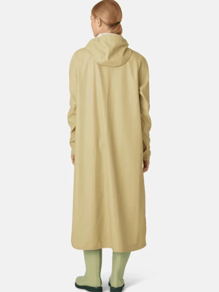 Ilse Jacobsen Raincoat Olive Grass RAIN71L 459