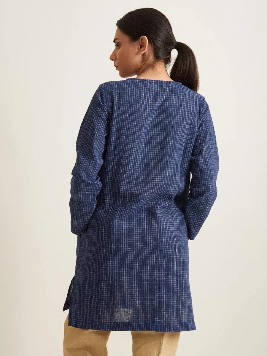 Indigo Shirt Style Tunic