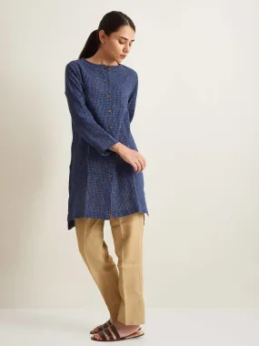 Indigo Shirt Style Tunic
