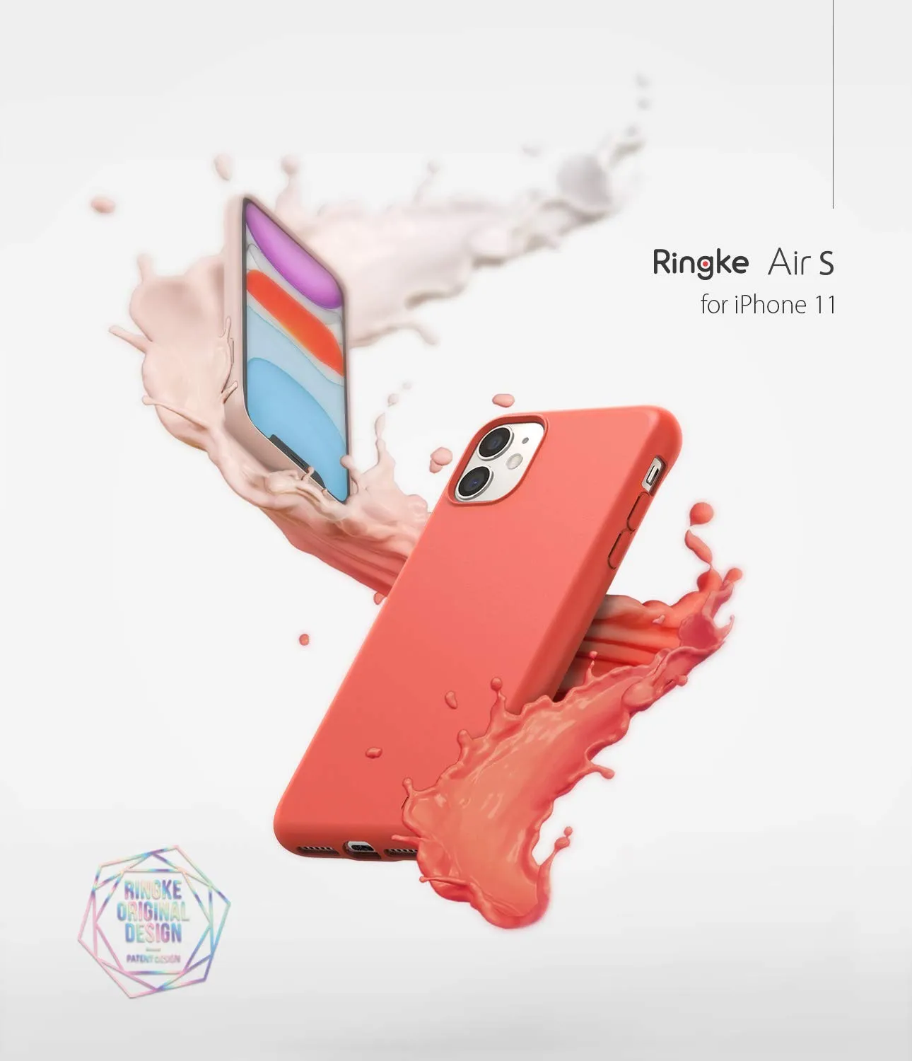 iPhone 11 Back Cover Case | Air S - Coral