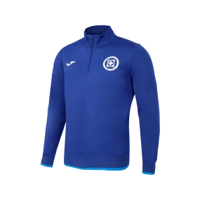 JOMA CRUZ AZUL 1/4 ZIP TRAINING TRACK JACKET-ROYAL