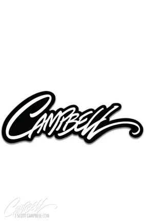 JSC Campbell Logo (2022) Die Cut Sticker
