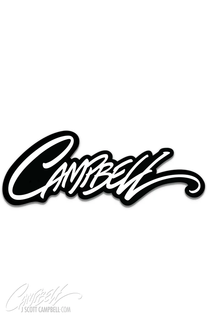 JSC Campbell Logo (2022) Die Cut Sticker