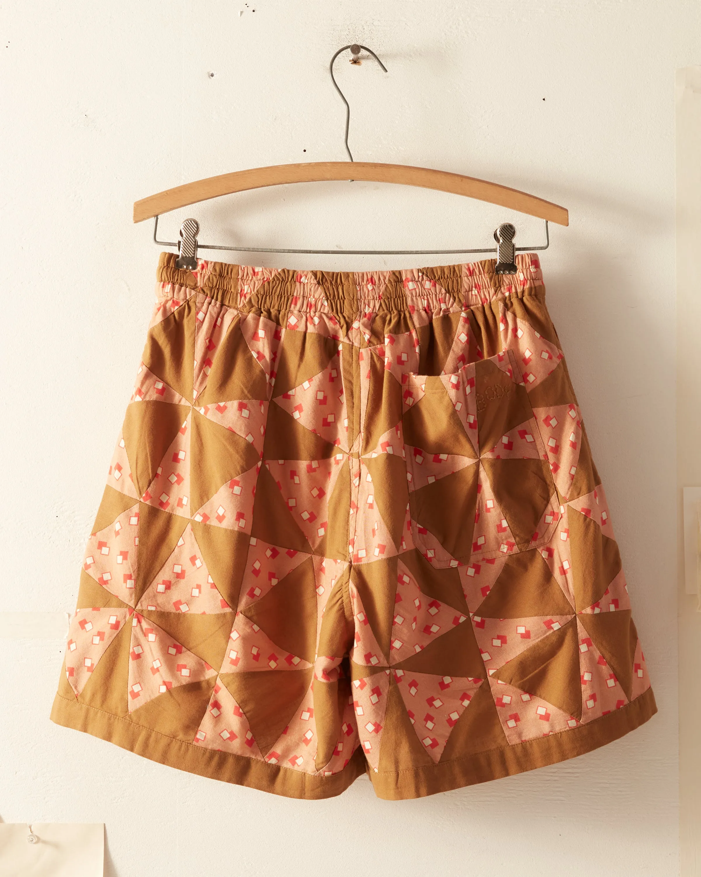 Kaleidoscope Quilt Shorts