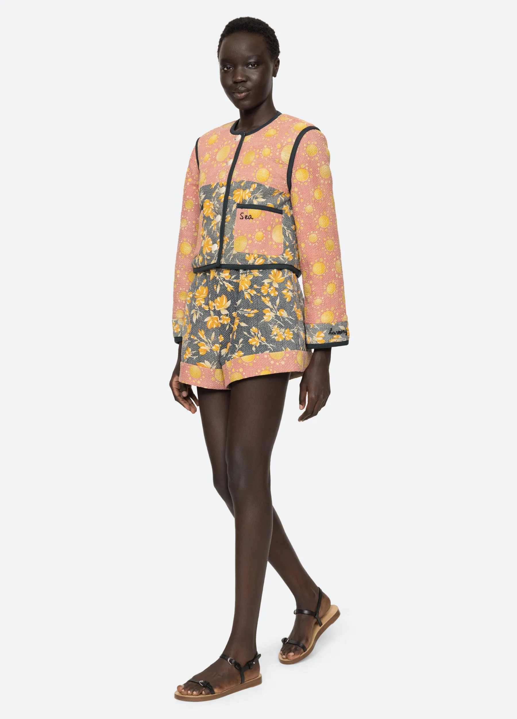 Kantha Shorts