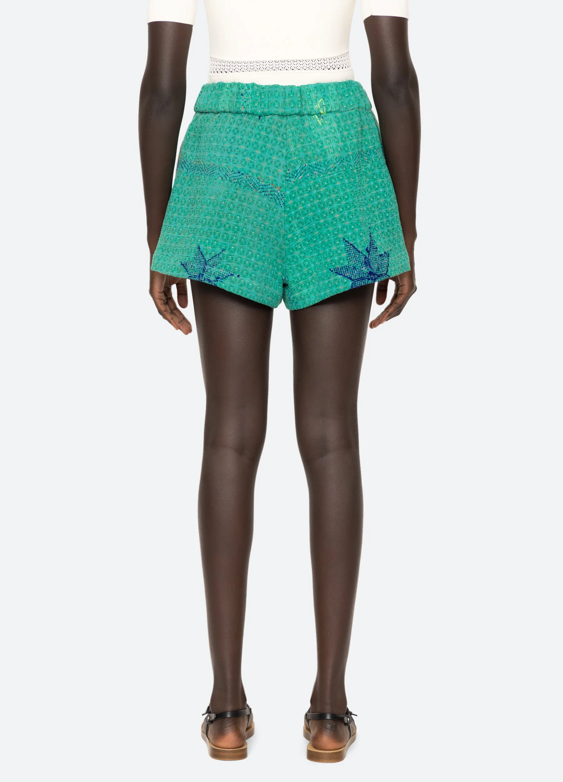 Kantha Shorts