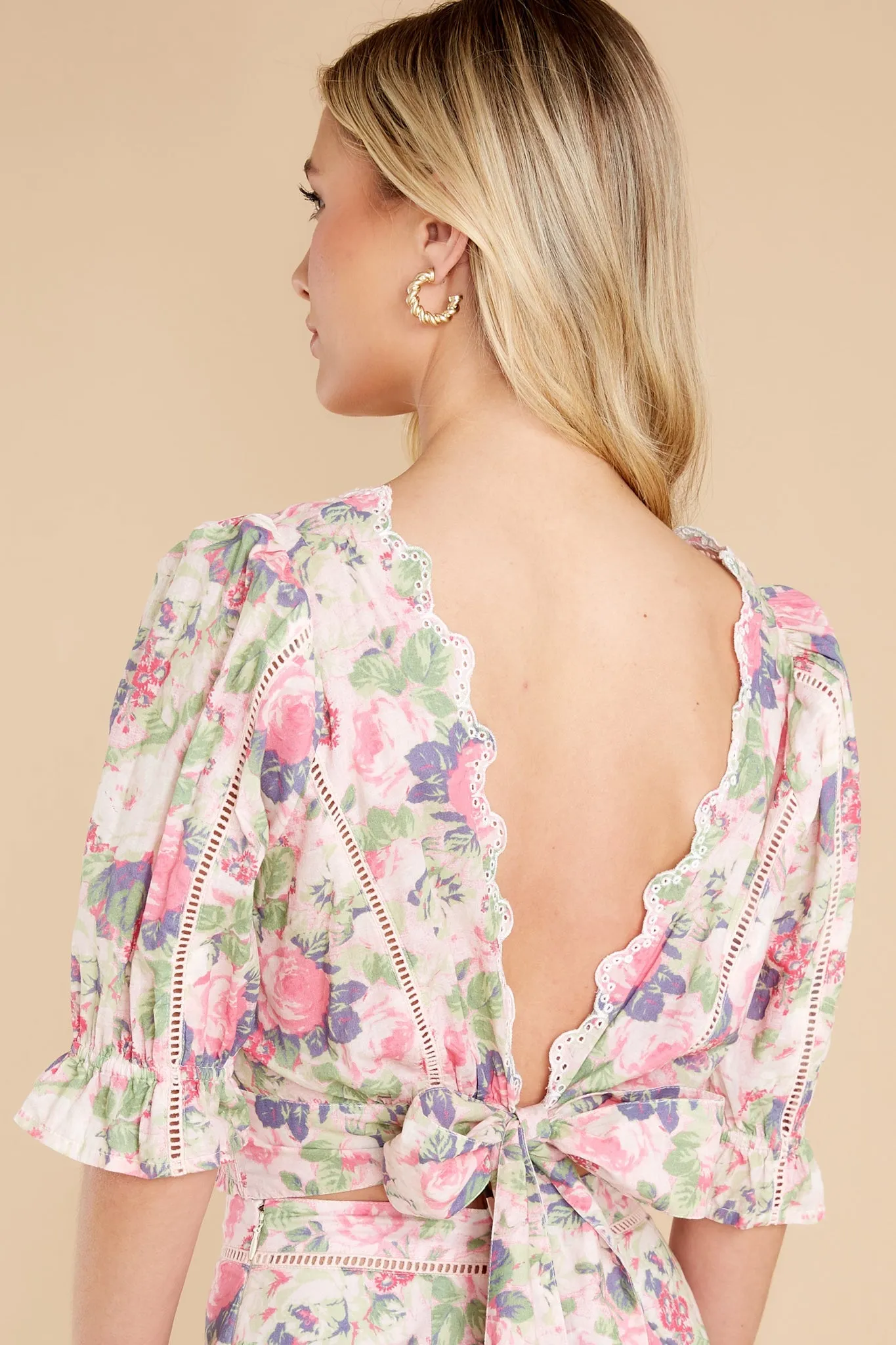 Karsten Veiled Kiss Crop Top