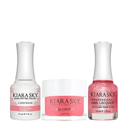 Kiara Sky Trio - #419 Cocoa Coral