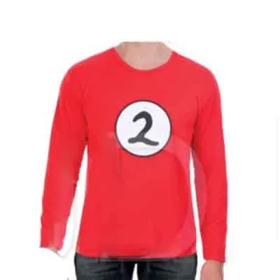 Kids Cat in the Hat Thing 2 Long Sleeve Top