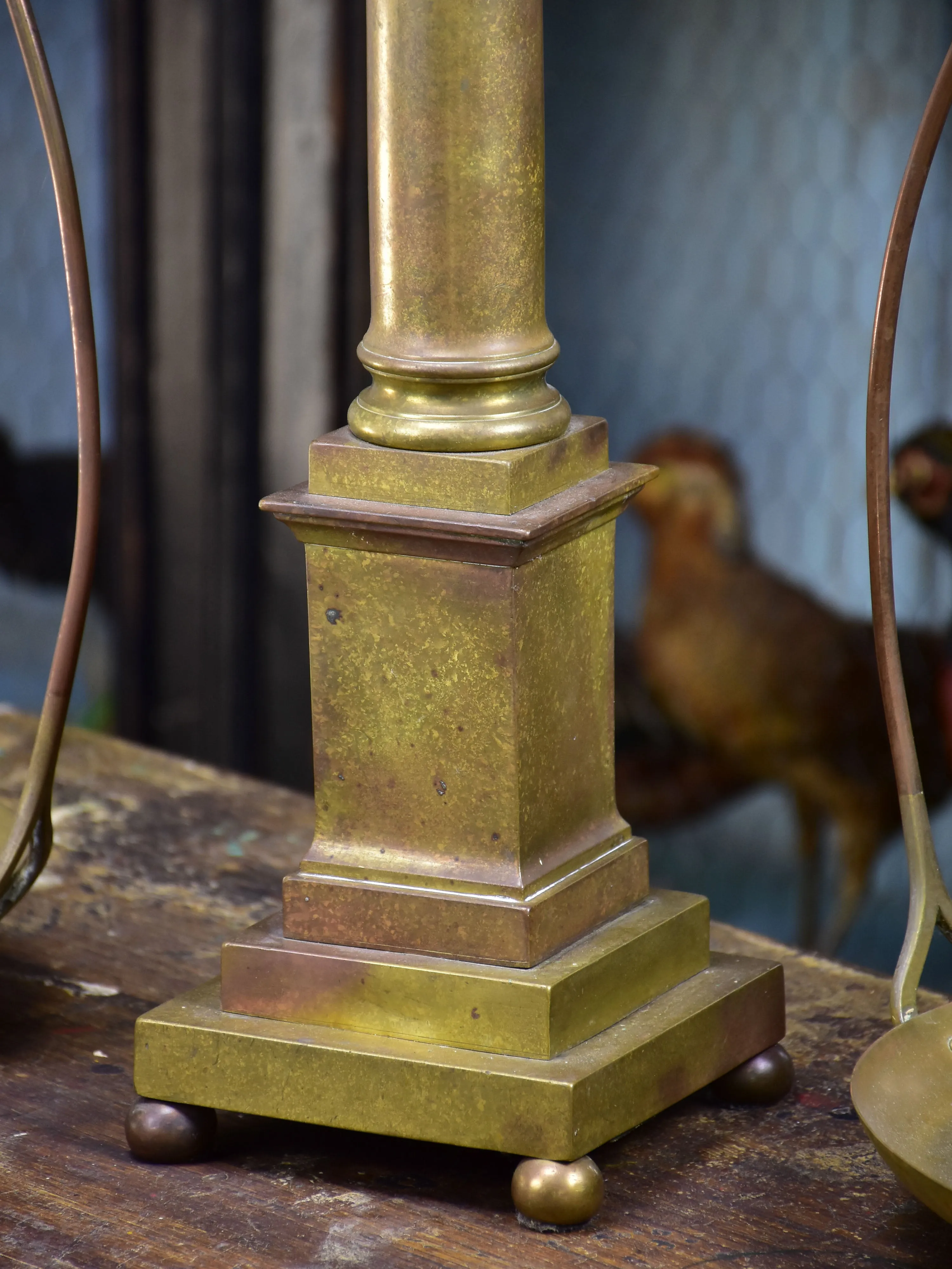 Late 19th century Pharmacy scales
