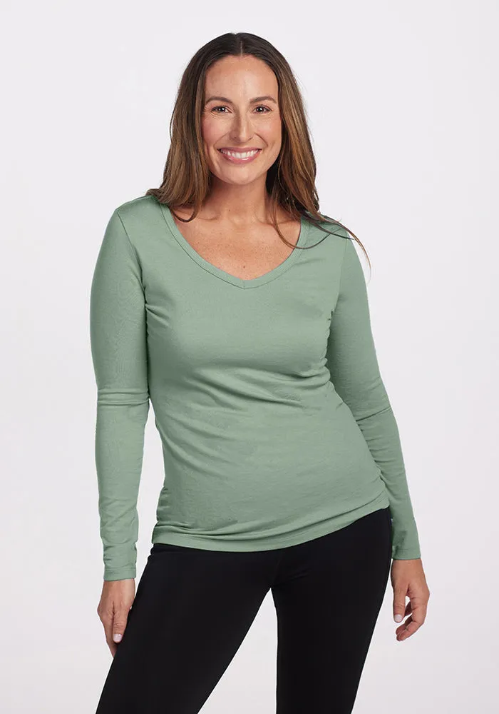 Layla V Neck Top • Final Sale Deals!