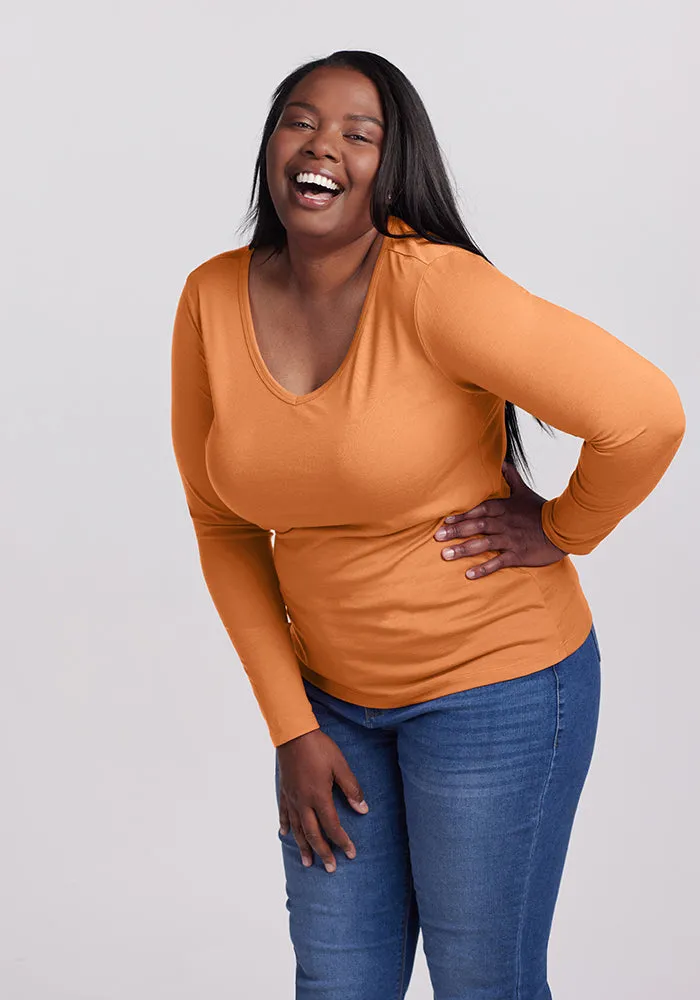 Layla V Neck Top • Final Sale Deals!
