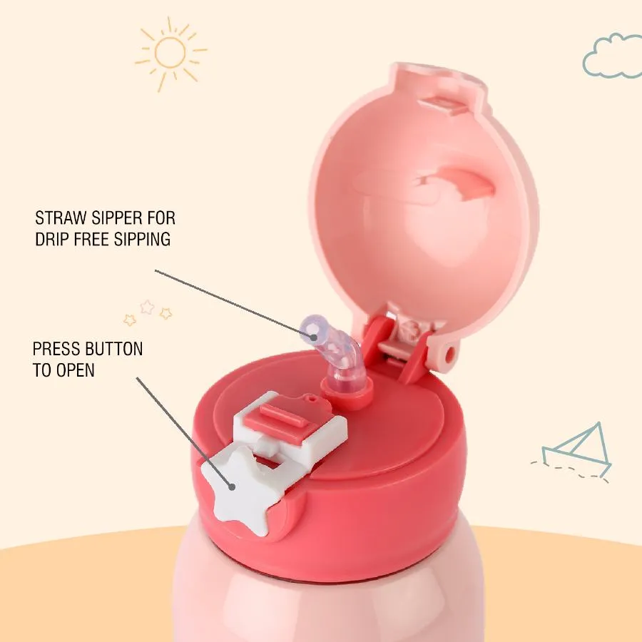 Lucky Hot & Cold Stainless Steel Kids Water Bottle, 500ml