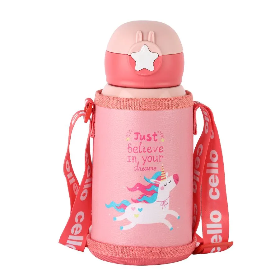 Lucky Hot & Cold Stainless Steel Kids Water Bottle, 500ml