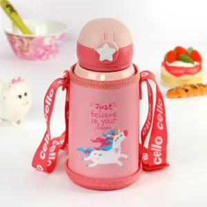 Lucky Hot & Cold Stainless Steel Kids Water Bottle, 500ml