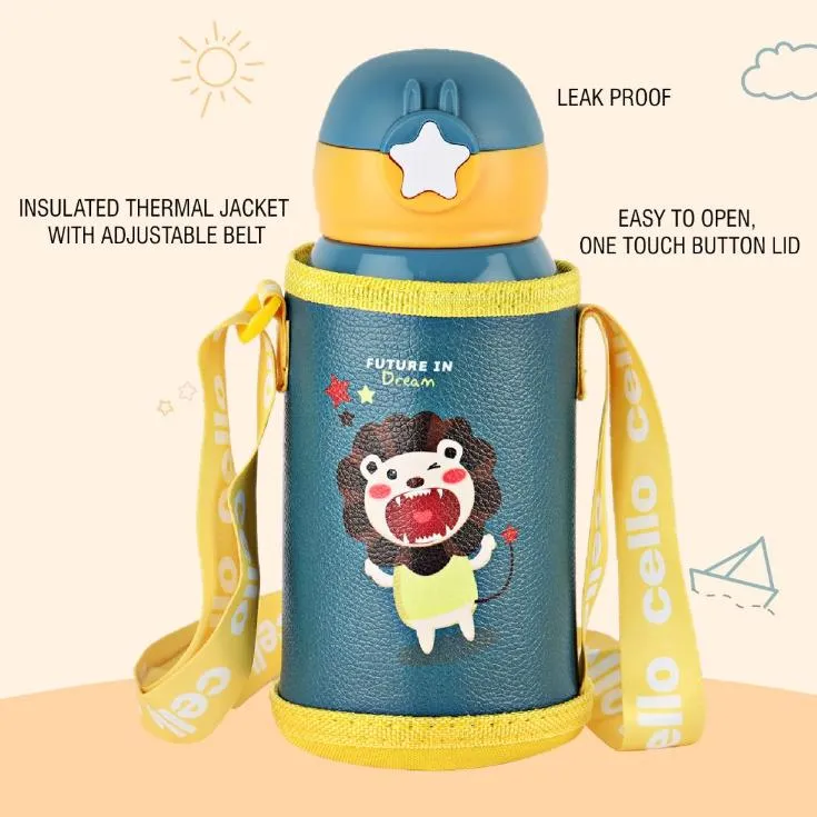 Lucky Hot & Cold Stainless Steel Kids Water Bottle, 500ml